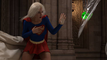Supergirl trapped by Selina - 04