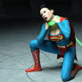 Superwoman taking a knee