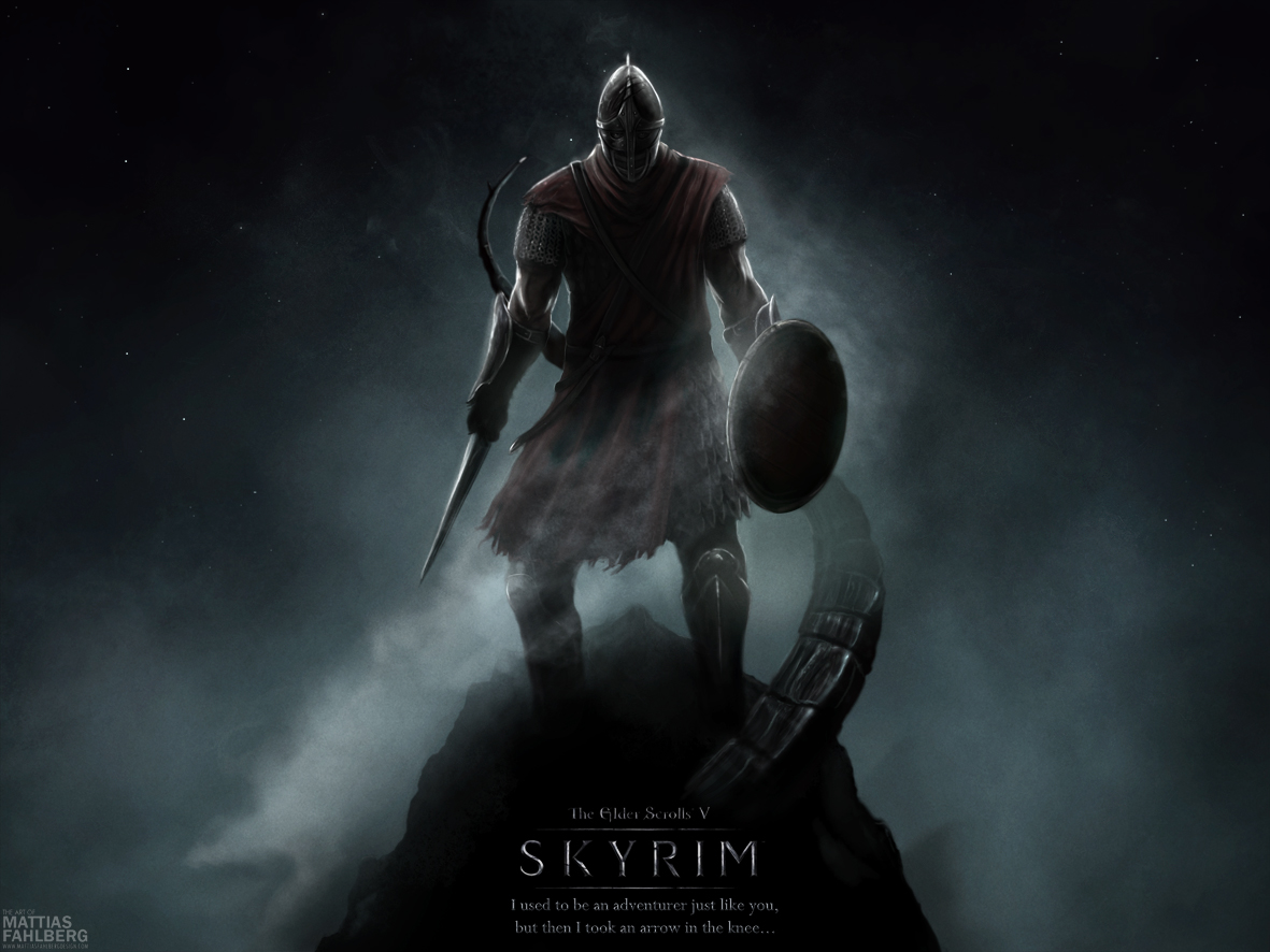 Skyrim - An Arrow in the knee