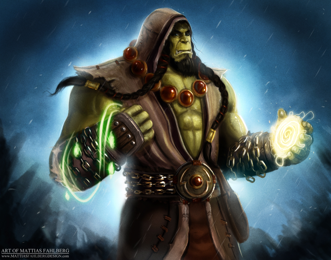 Lance Wilkinson - Thrall, World of Warcraft/Heroes of the Storm Fan Art