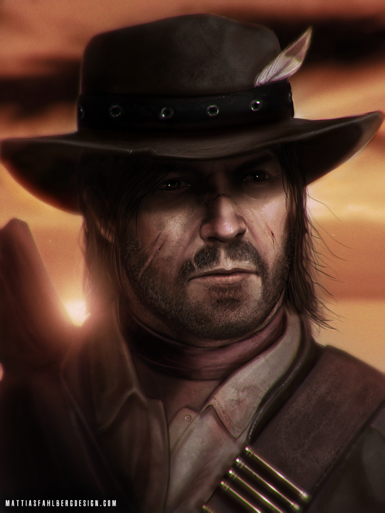 John Marston by MattiasFahlberg on DeviantArt