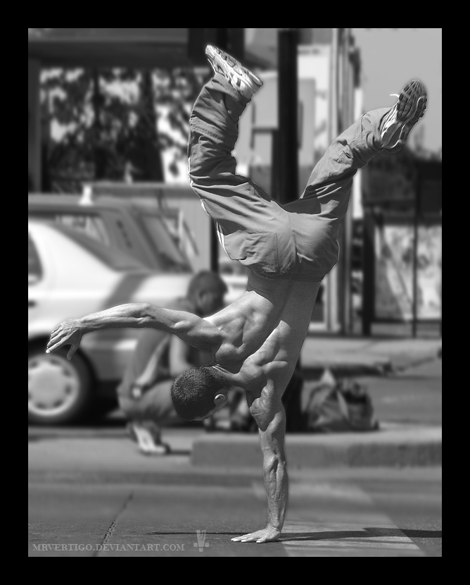 street acrobatics