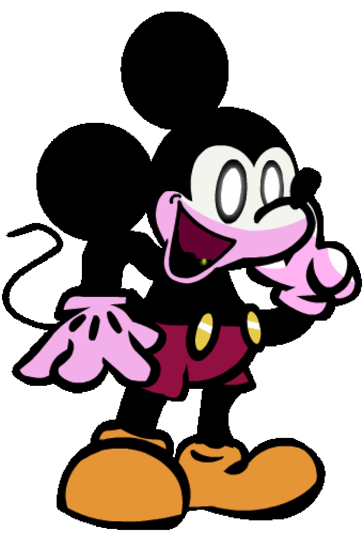 Mickey Mouse Glitch by mickeycrak on DeviantArt