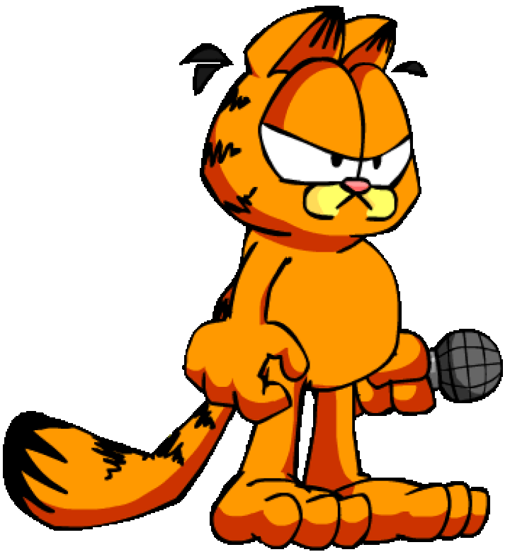 Garfield Attacking Angry Garfield by mickeycrak on DeviantArt