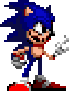 Sonic. Exe by mickeycrak on DeviantArt