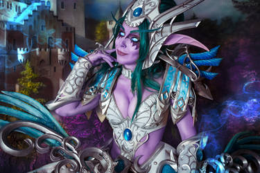 Tyrande Whisperwind cosplay