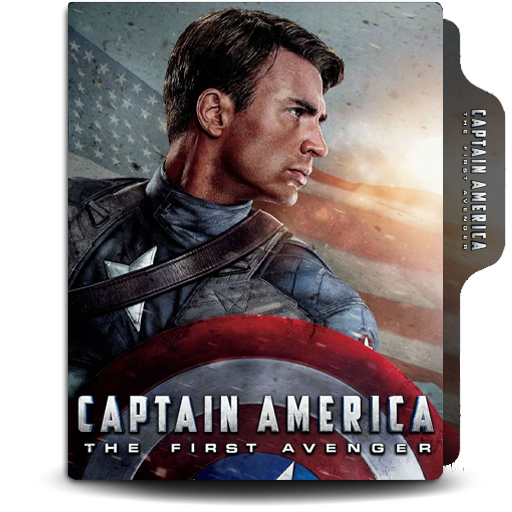 Captain America - Movie Folder Icon by JoanCarrington14 on DeviantArt