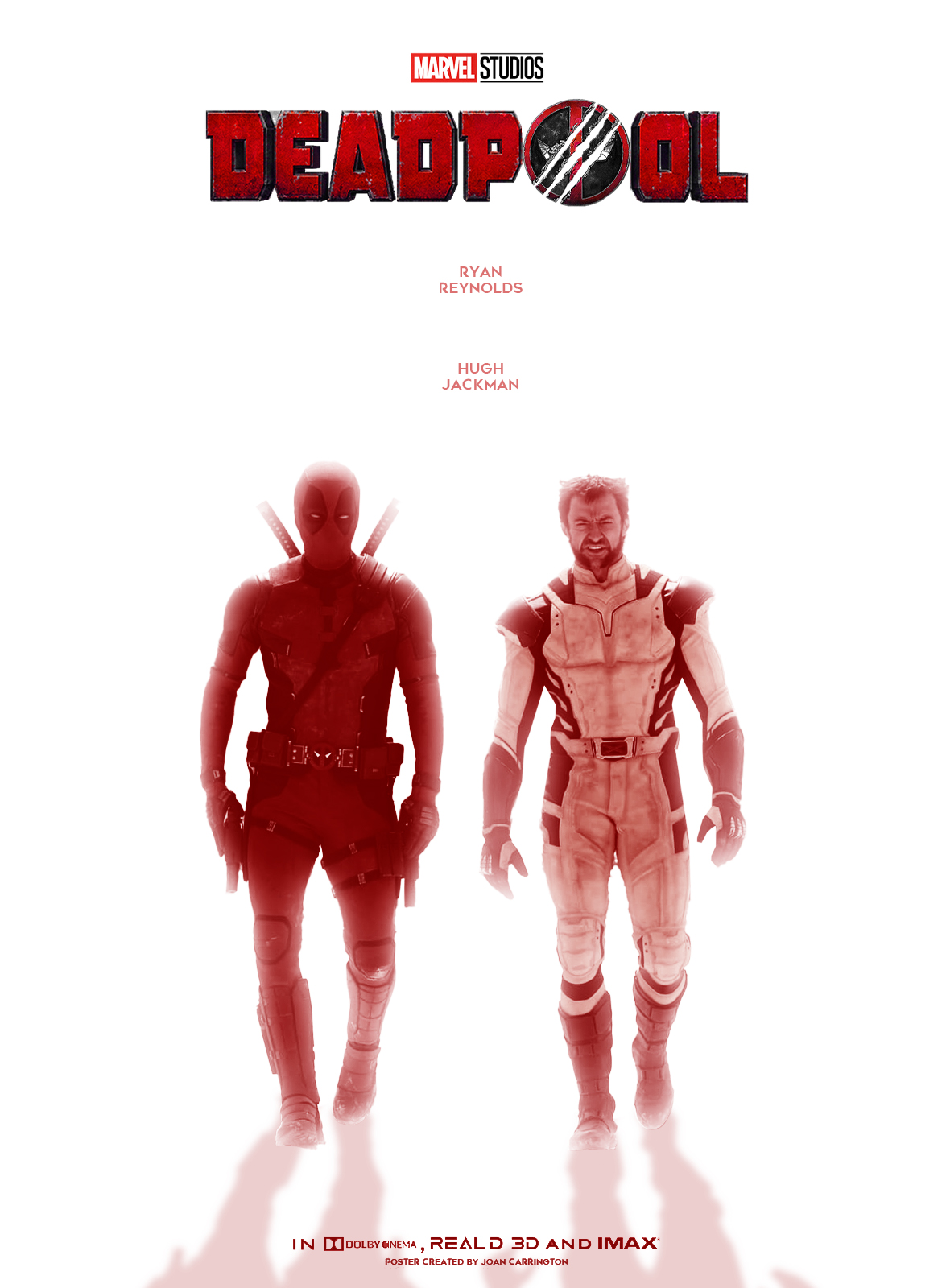 MCU Portal - Fan-made poster of #Deadpool 3. Credit:WhatNoww