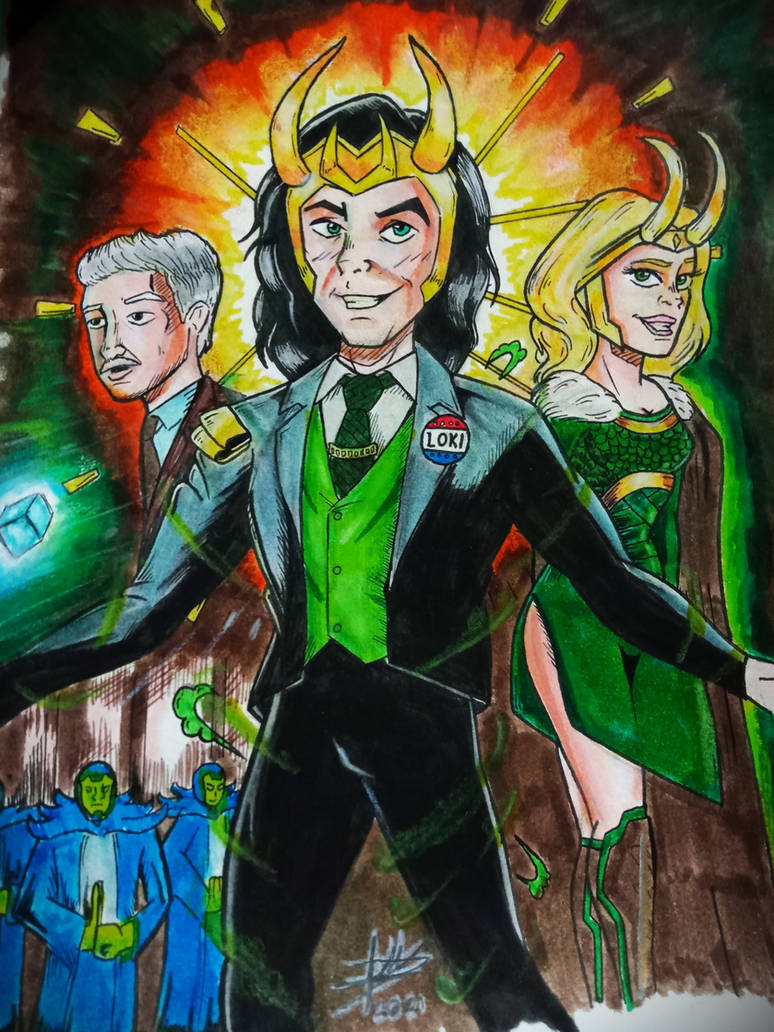 Loki by JoanCarrington14 on DeviantArt