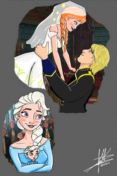 Anna x Kristoff's Wedding (Concept Art)