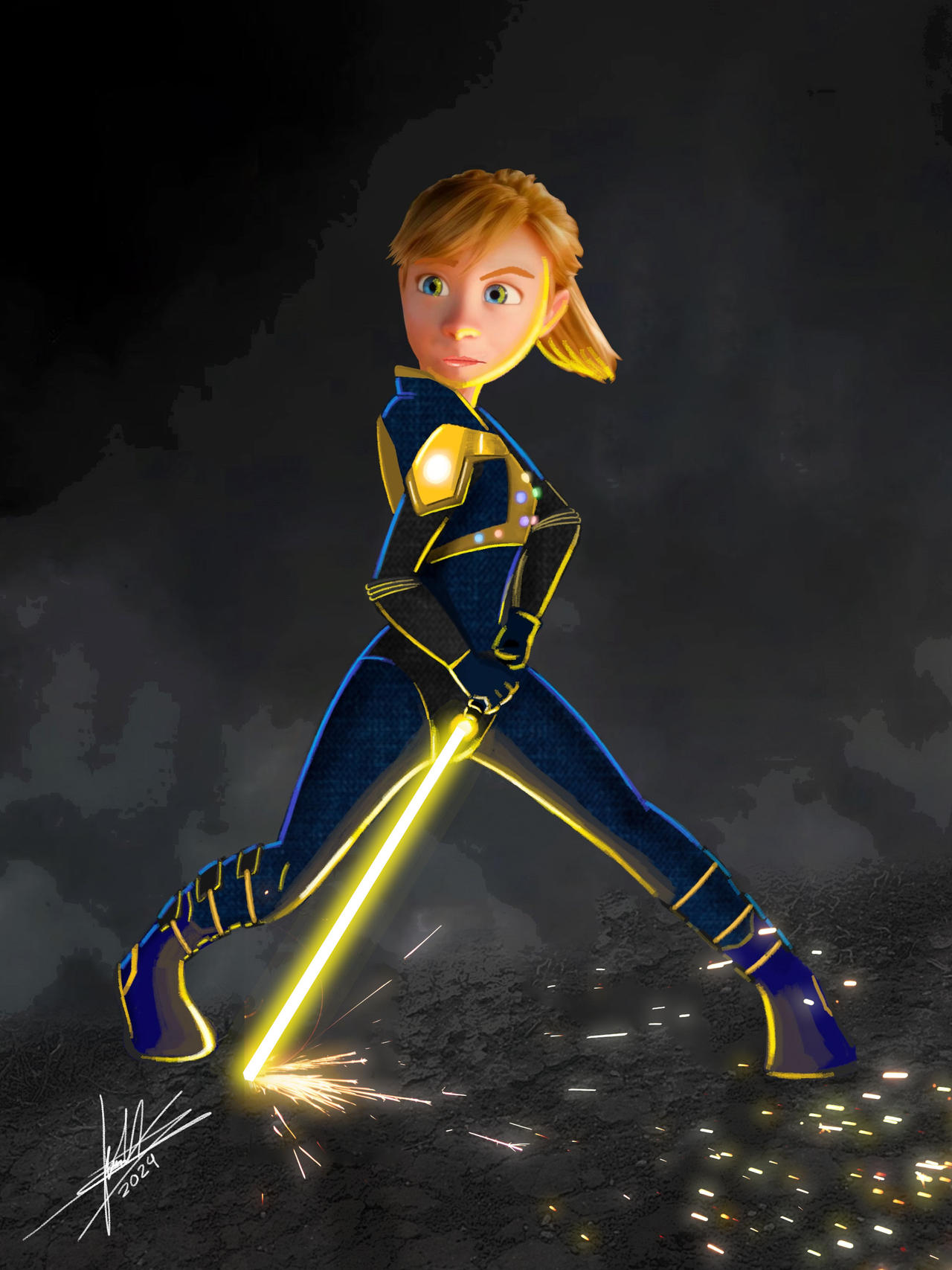 Riley Andersen (Concept Art) by JoanCarrington14 on DeviantArt
