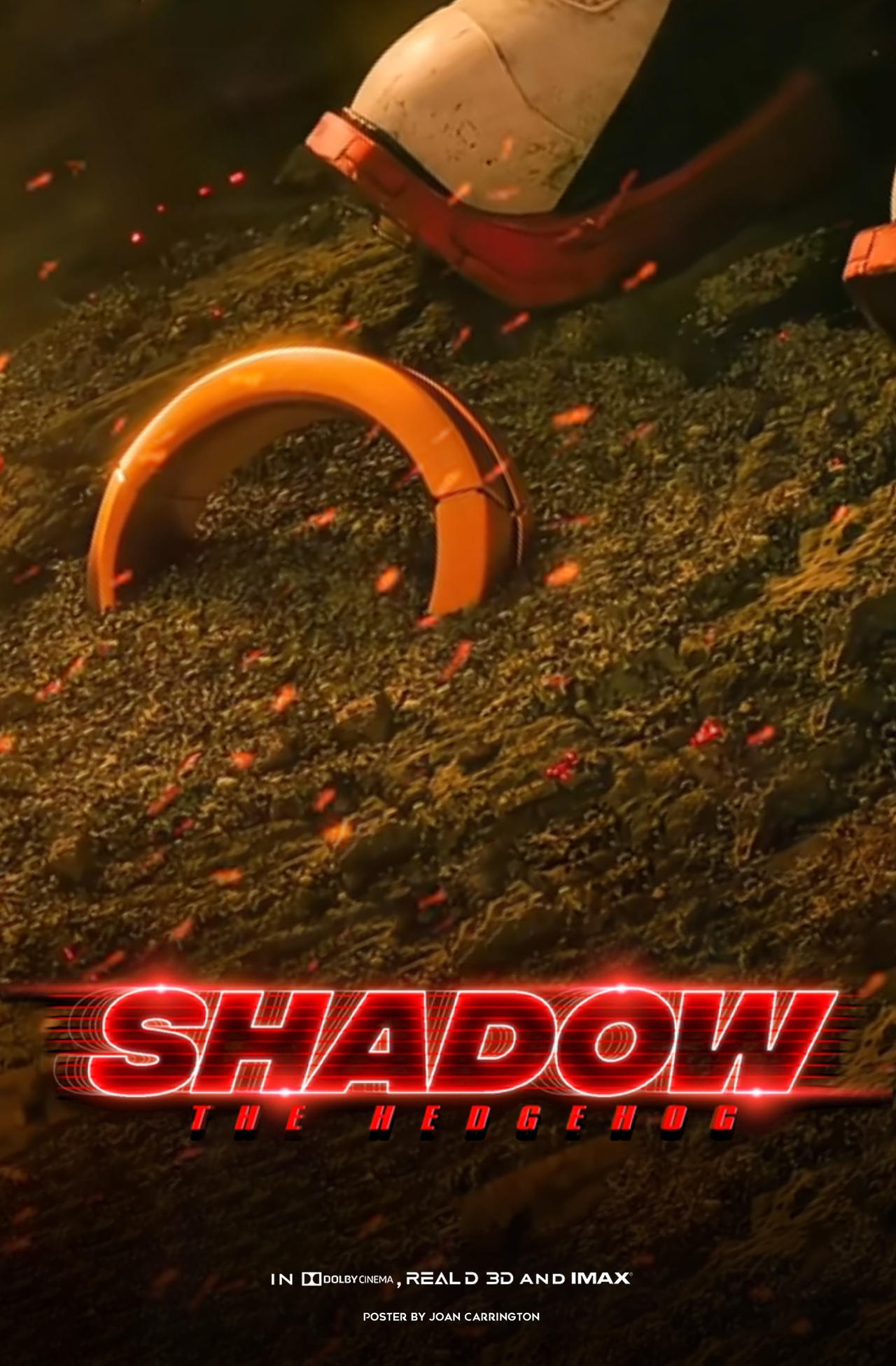 Shadow The Hedgehog - Teaser Poster by JoanCarrington14 on DeviantArt