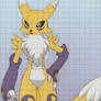 Grid renamon color