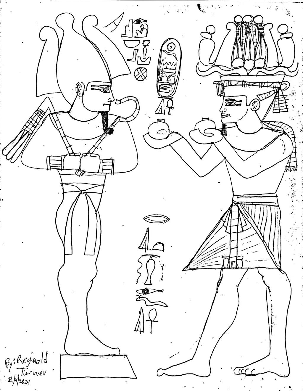 Pharaoh Reginald And Osiris