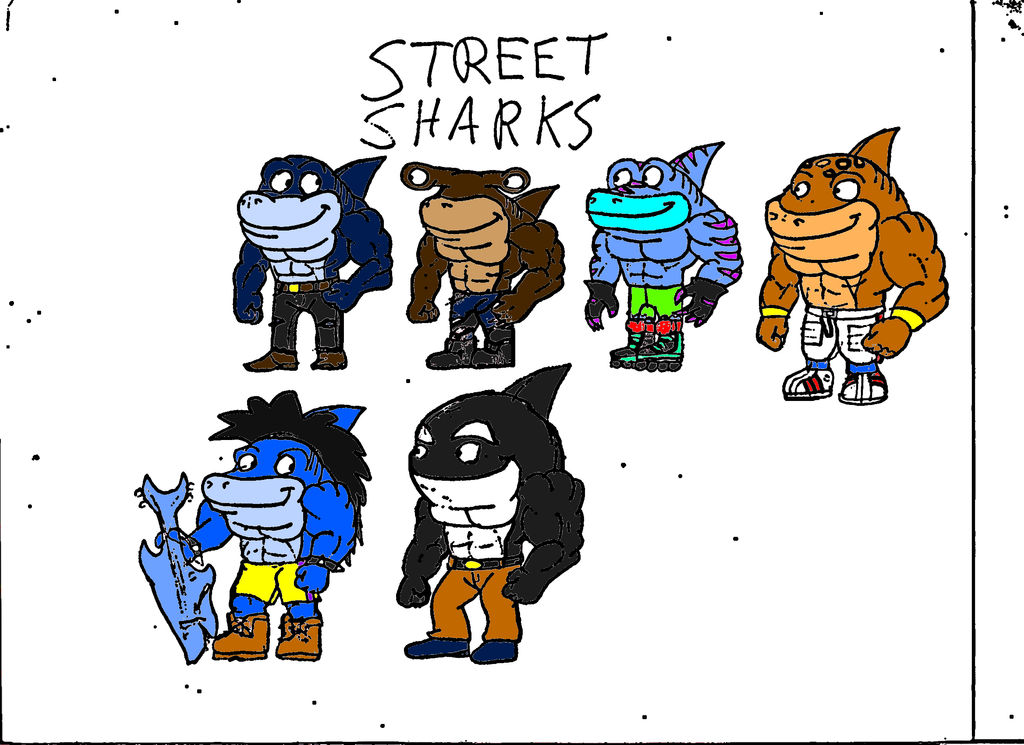Street Sharks Rocker Street Sharks 1994 by TutRex92 on DeviantArt