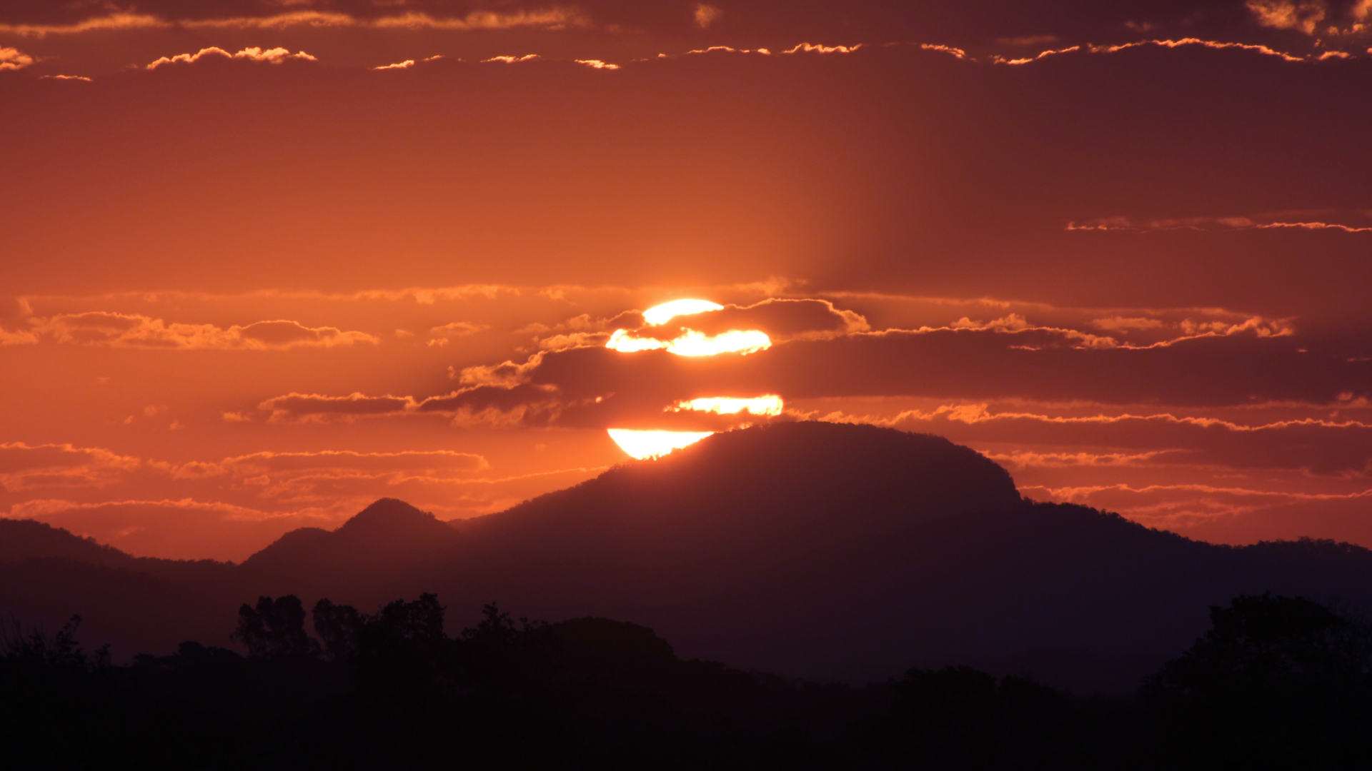 A Particularly Red Sunset