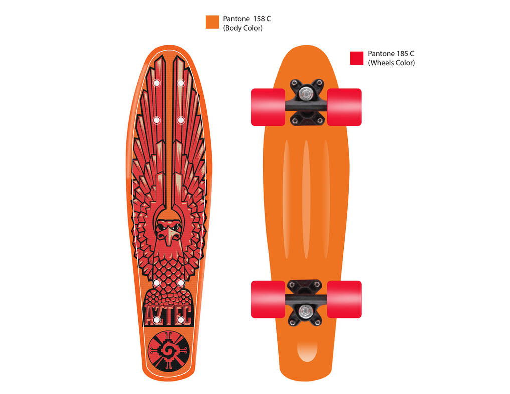 Penny Board Aztec Hawk by diko0016 on DeviantArt