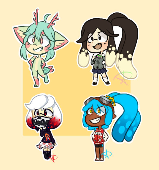 Gogofive Chibi OPEN Goofy Chibi Commissions by LittleParade on DeviantArt