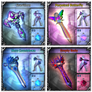 WEAPON ADOPTION! Psyclawz set! [CLOSED]