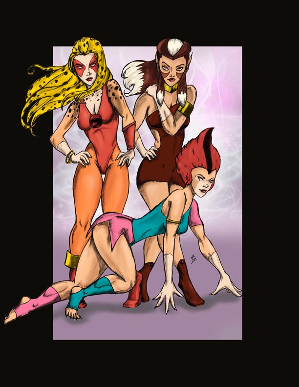 Thundercats: women color