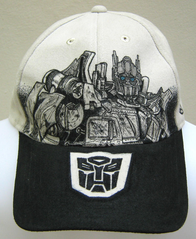 Transformer Handdrawn Cap by philweschen on DeviantArt