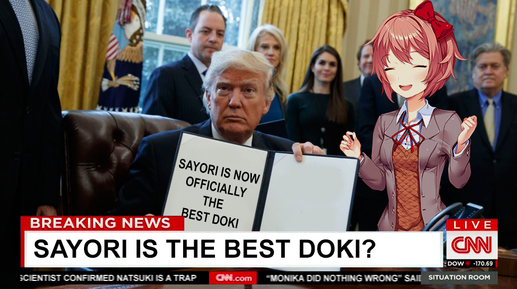 Sayori is the best doki