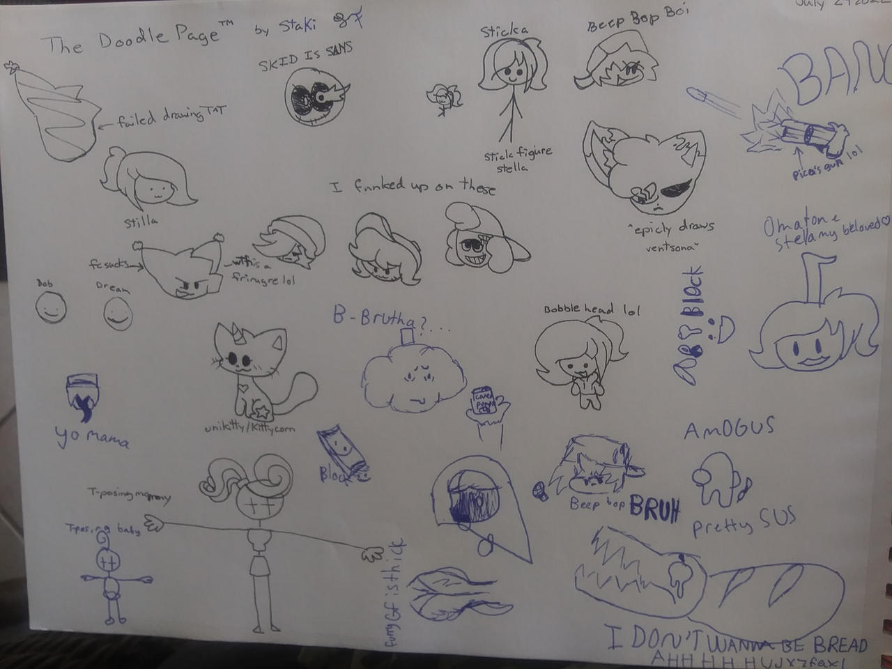 The Doodle Page (by Staki)