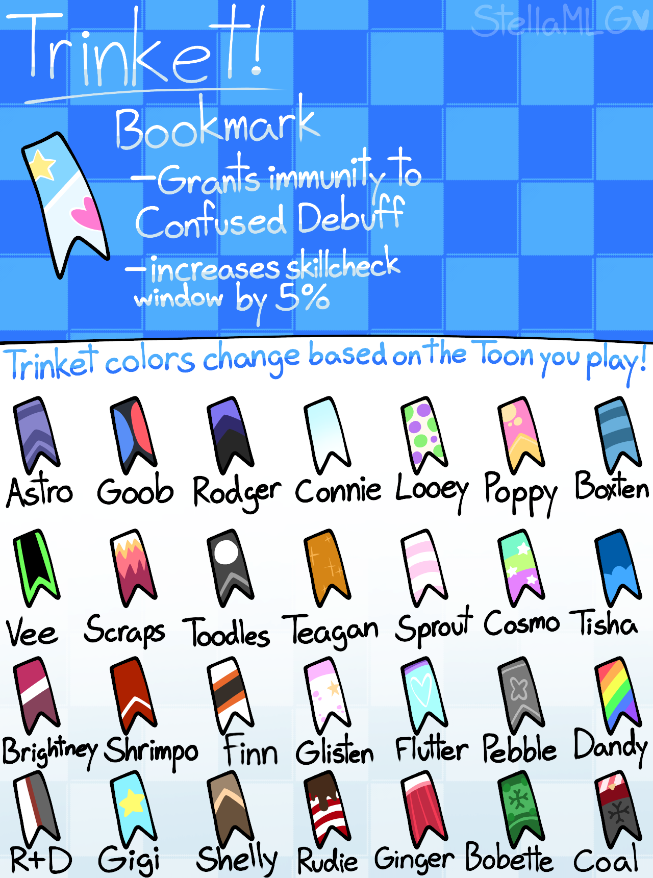 Sam's Trinket: Bookmark!