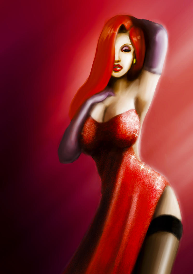 Jessica Rabbit Red Hot.