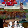 The Dalmatians Watching Thomas and Friends