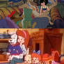 The Pound Puppies and Holly Watching ADGTH