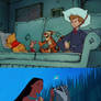 Pooh and his Friends Watching Pocahontas