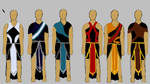 Upper Army-Four Generals+Two Commanders concepts by Amasteria