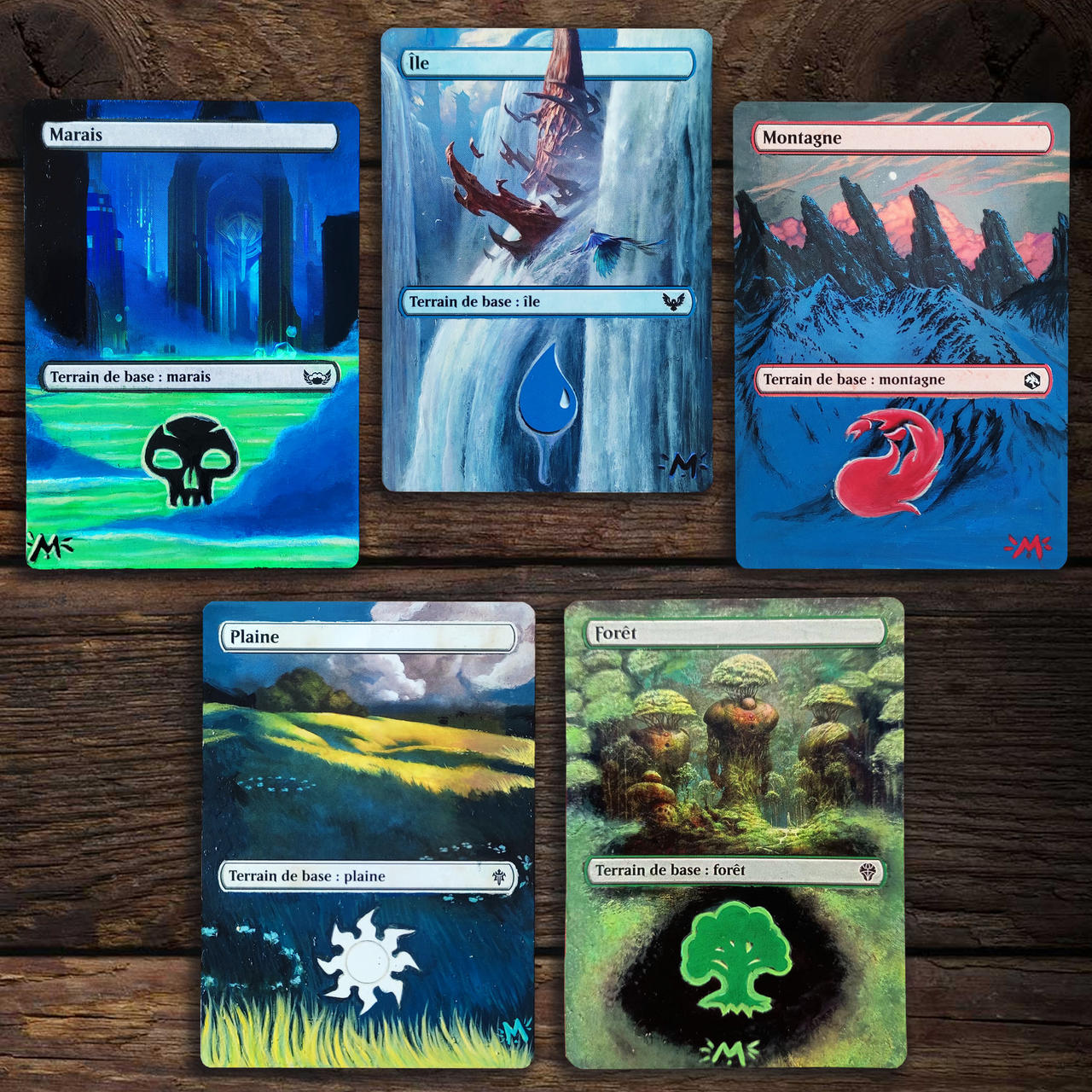 Basic Lands Commission by Musalters on DeviantArt