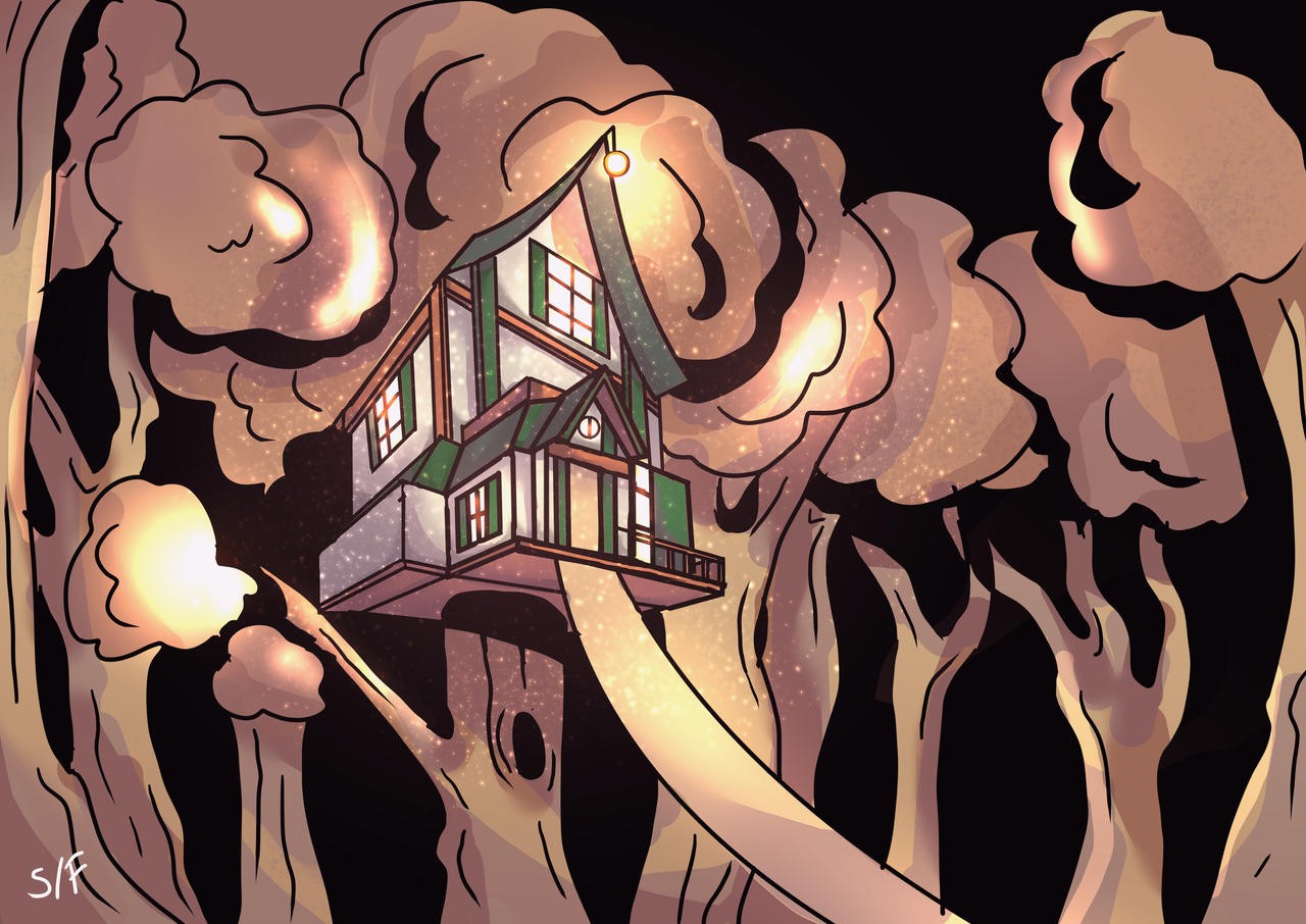 Treehouse by cheesyturtleart on DeviantArt