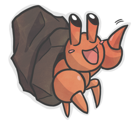 Pokeddex Day 6 - Favorite Rock Type - Dwebble