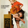 Jack Daniel's Pin Up