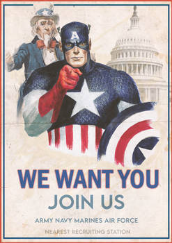 Captain America I Want You