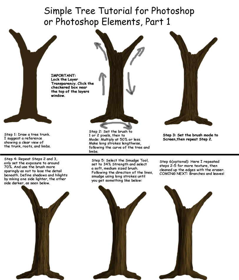 Tree tutorial Part 1 by Tephra76 on DeviantArt