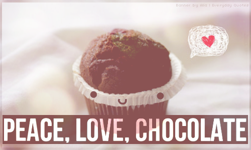 Everyday Quote #14: Chocolate love