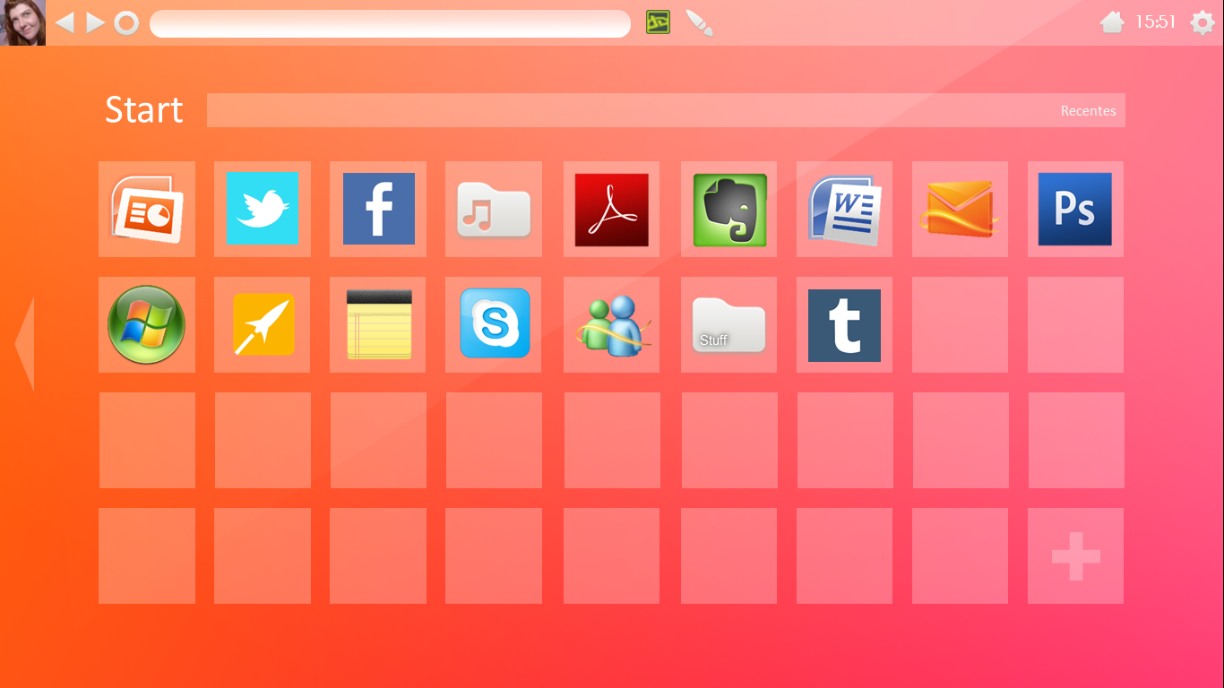 Windows 10 Concept start page by juliheart on DeviantArt