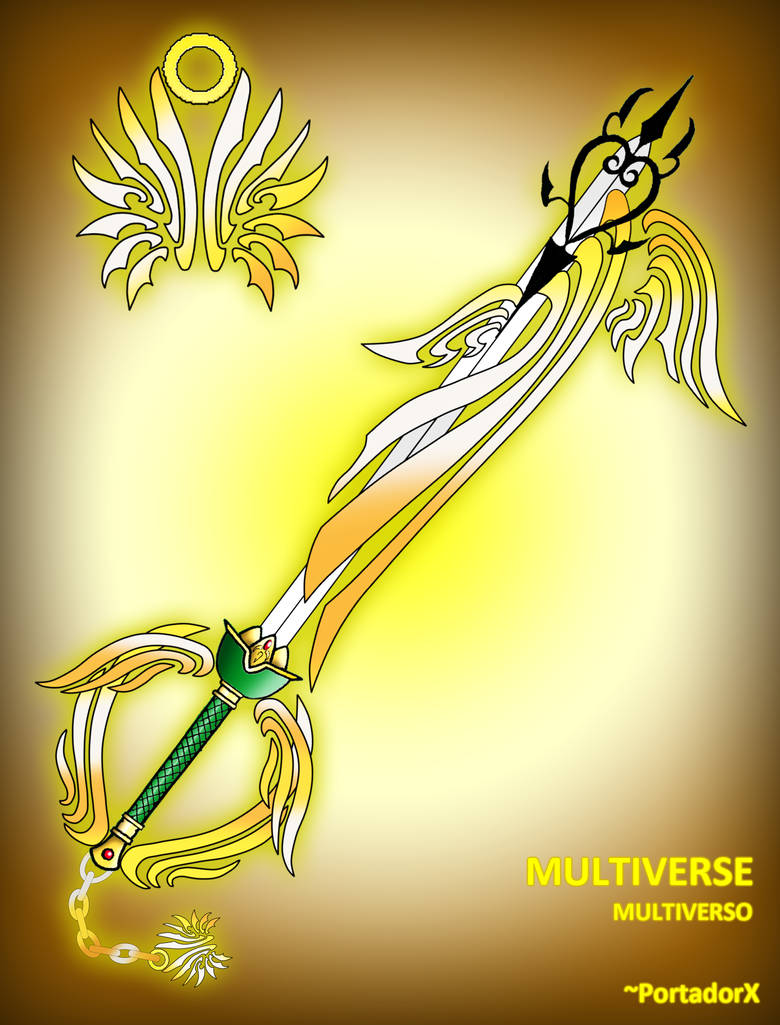 Multiverse Keyblade (re-upload) by portadorX on DeviantArt