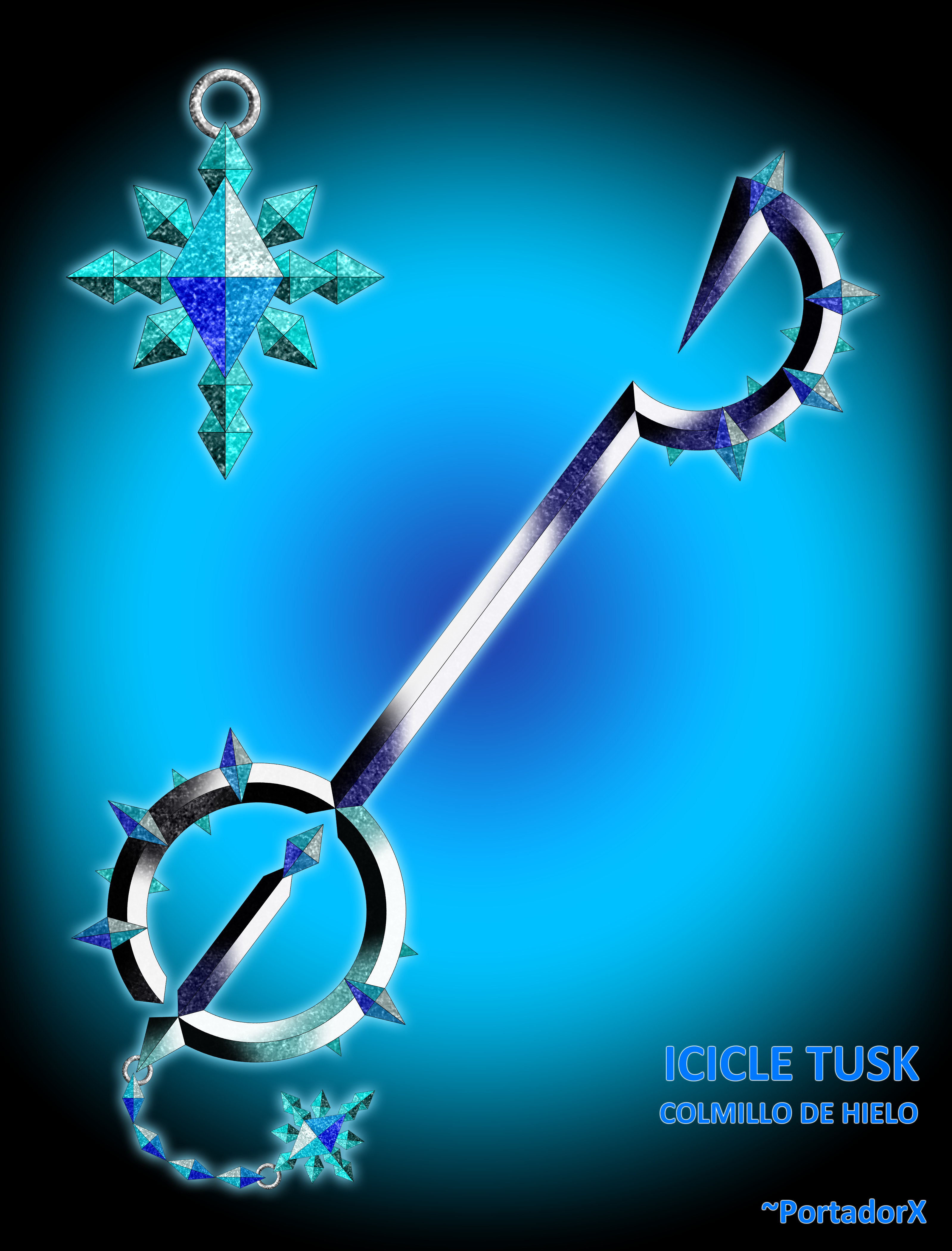 colmillo de hielo -icicle tusk- (re-drawn)