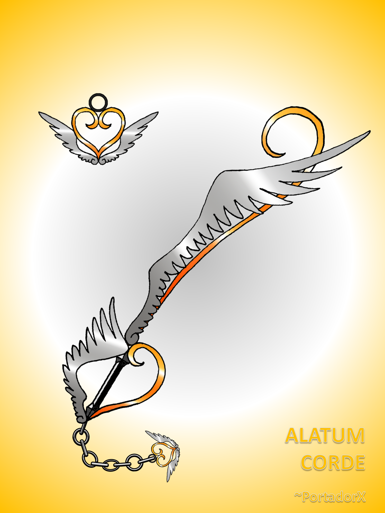 corazon alado -alatum corde-