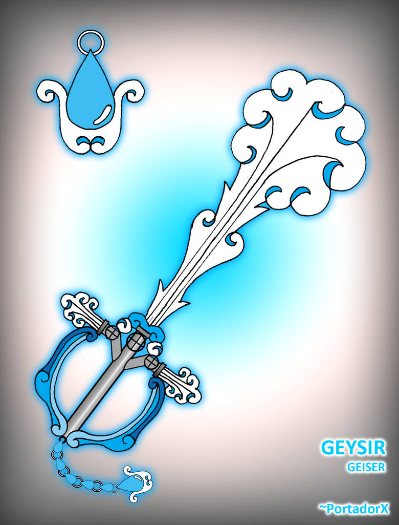 Geysir Keyblade (re-upload) by portadorX on DeviantArt