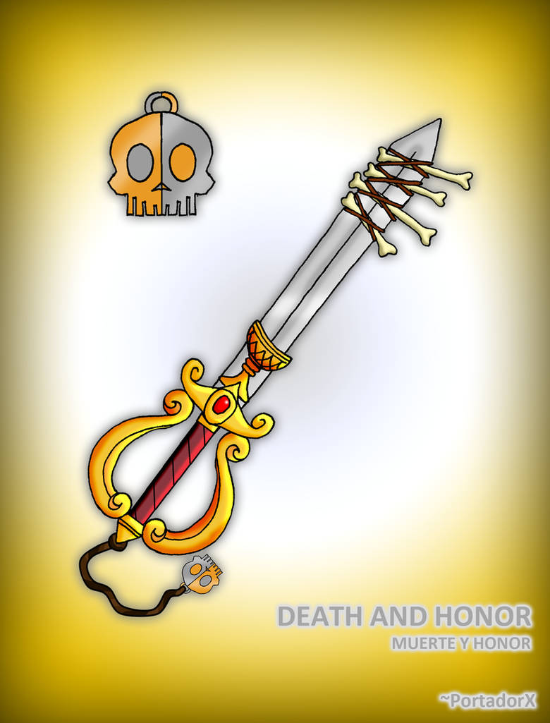 Death and Honor keyblade (reupload) by portadorX on DeviantArt
