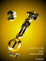 martillo de oro -golden hammer- by portadorX