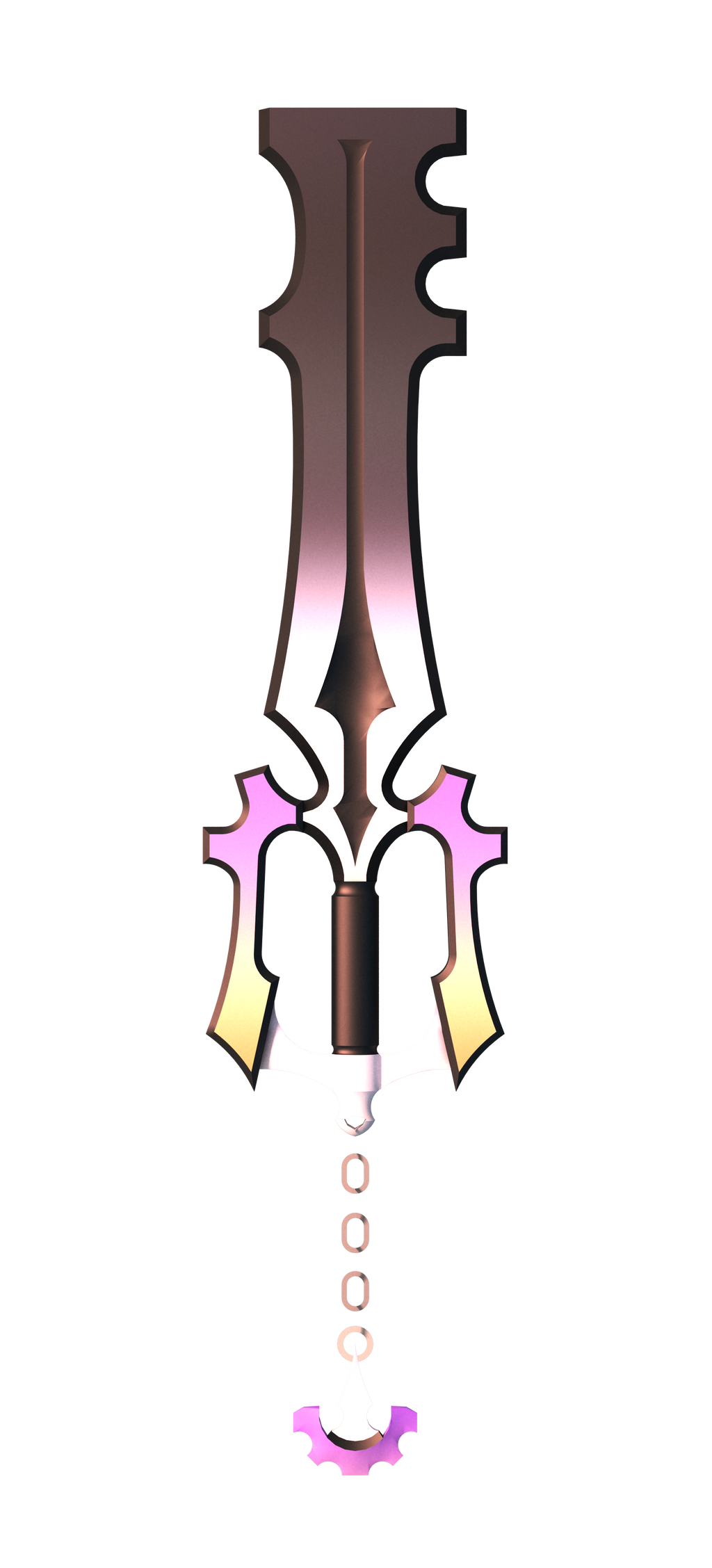 MMD DL] Roxas's Keyblade - Darker than Dark by makaihana975 on