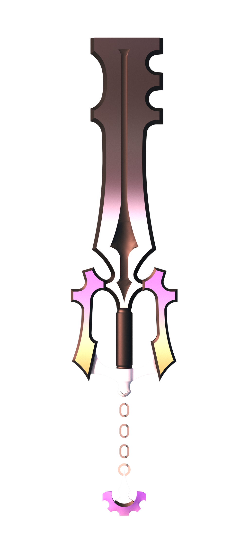 Lunar Eclipse Keyblade by portadorX on DeviantArt