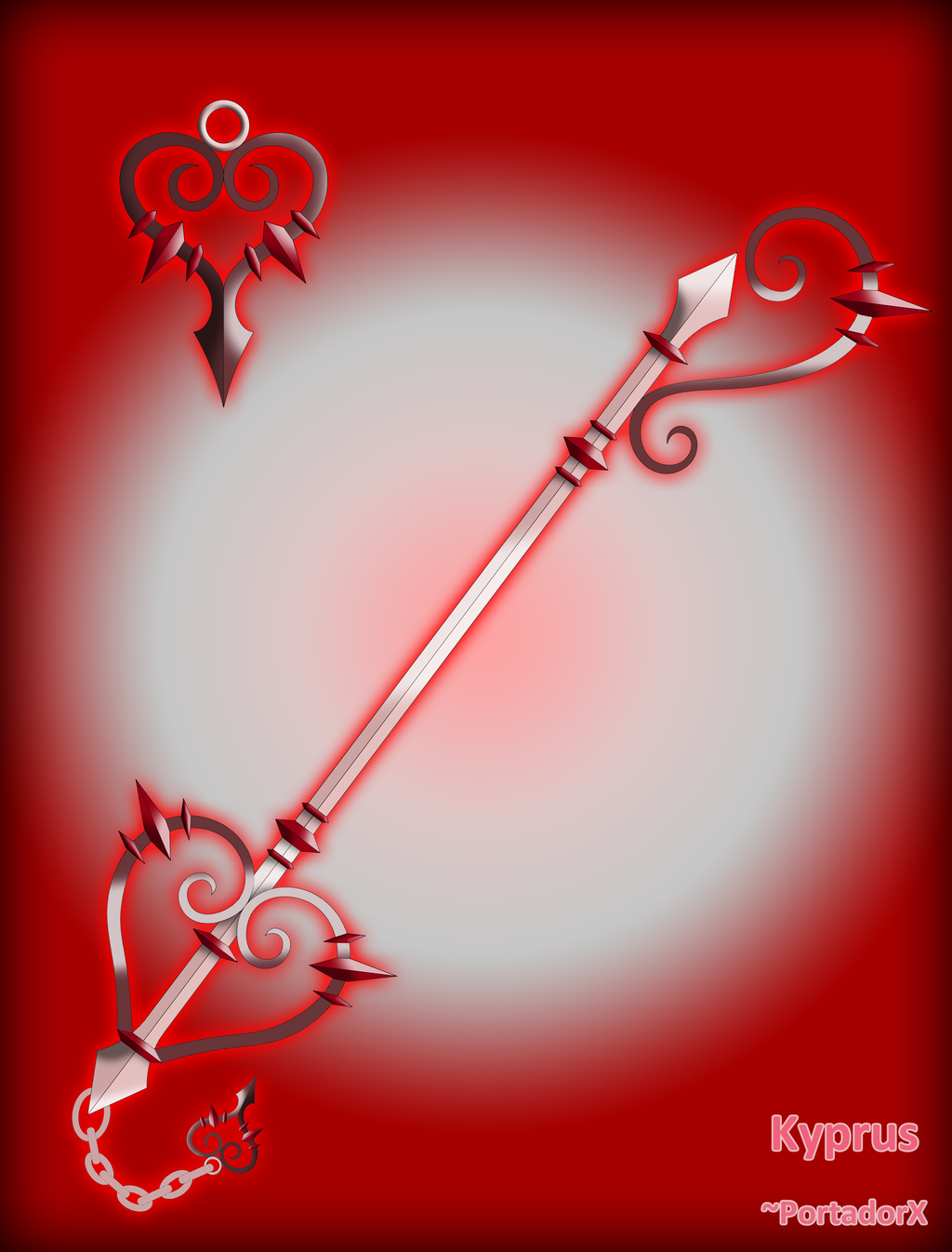 Kyprus Keyblade by portadorX on DeviantArt
